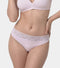 Enamor Drip Trim Lace Bikini for Women Low Waist, Lace at Waist - SMP03 (Lilac)