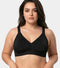 Enamor Innovations Invisi Super Shaper Ultra smooth, Bonded, Side shaper, Women's T-Shirt Bra - Seamless, No-Pinch, No-Dig, Wirefree, High Coverage- IO04(Available in Plus Sizes) (Black)