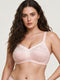 Enamor Innovations Fabcool M-Frame Side Shaper Panel  Women's Cotton Everyday Bra - Non Padded, Wirefree, Full Coverage - A014 (Available in Plus Sizes) (Pearl)