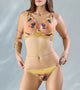 Enamor × Papa Don’t Preach - Moonlit Mischief Luxury String Bikini for Women - Low Waist - DP03 (Nova Gold)
