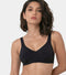 Enamor Innovations Invisi Shaper lift, Ultra smooth, Bonded, Women's T-Shirt Bra - Seamless, No-Pinch, No-Dig, Padded, Wirefree, Medium Coverage- IO02 (Black)