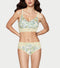 Enamor Printed Model Hipster Panty with Lace, Mid Rise, Full Back Coverage - P226 (Lemoncello Lane Print)