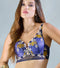 Enamor × Papa Don’t Preach - Moonlit Mischief Luxury Push-Up Bra for Women - Padded, Wired, Longline Plunge - DB03 (Nova Blue)