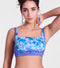 Enamor F151 Wirefree Full Coverage All Day Comfort Bralette - Petal Dance Print