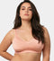 Enamor Full Support Super Lift Women's Cotton Everyday Minimizer Bra - Non Padded, Wirefree, Full Coverage - A112 (Available in Plus sizes) (Peach Blush)