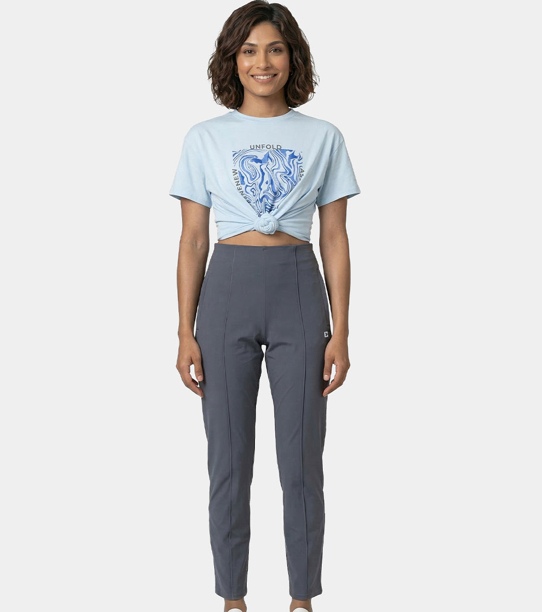 Enamor Straight Pant, Straight Fit - A408 (Turbulence)