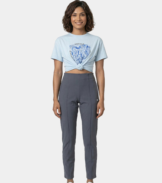 Enamor Straight Pant, Straight Fit - A408 (Turbulence)