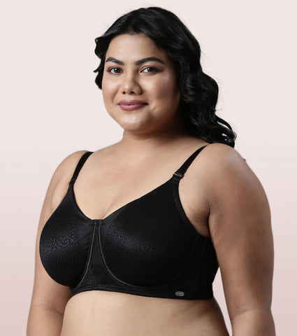 Enamor F124
SMOOTHENING MINIMIZER BRA
NON-PADDED  WIRED FULL COVERAGE