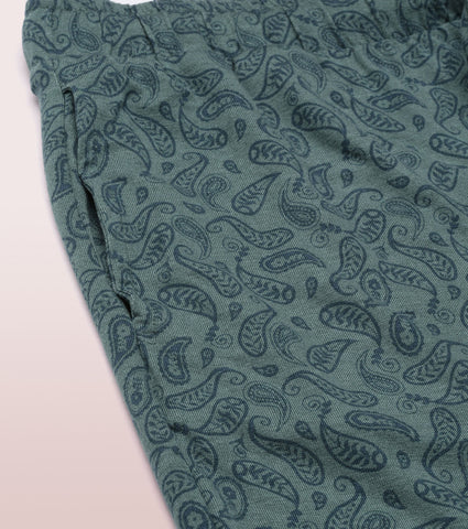 Shop-In Pants - Tapered Lounge Pants With Self Fabric Drawstring With Metal Ends | E048