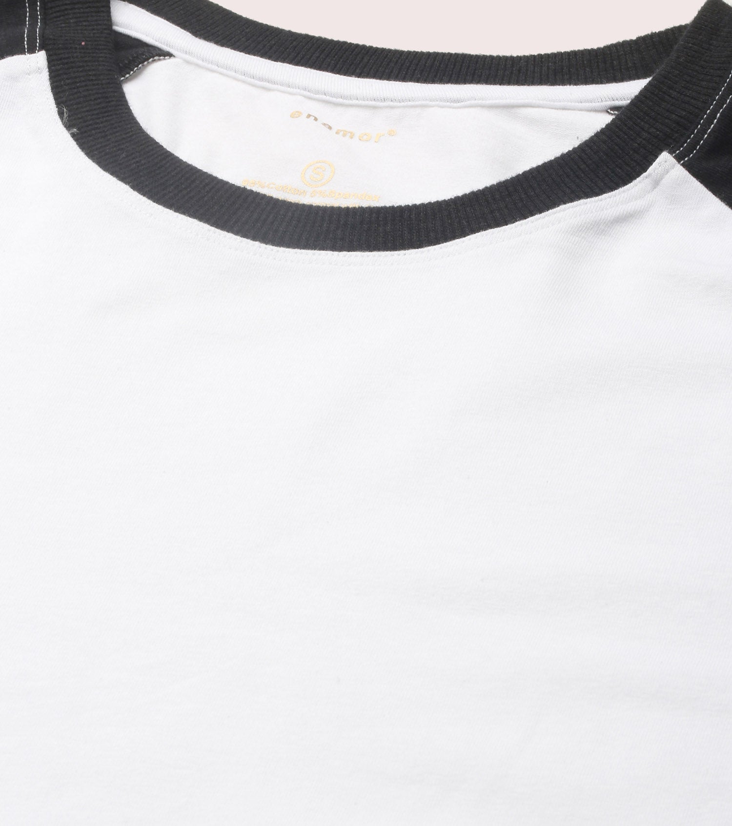 Enamor Long Sleeve Tee | Crew Neck Raglan Tee For Women | E307