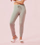 Enamor Mid Rise Ankle length Drawstring Relax Pants For Women - Slim Fit, Stretch French Terry - E060 (Jade)