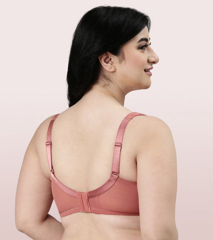 Enamor Super Support Bra With Smooth Curve Lift | F122