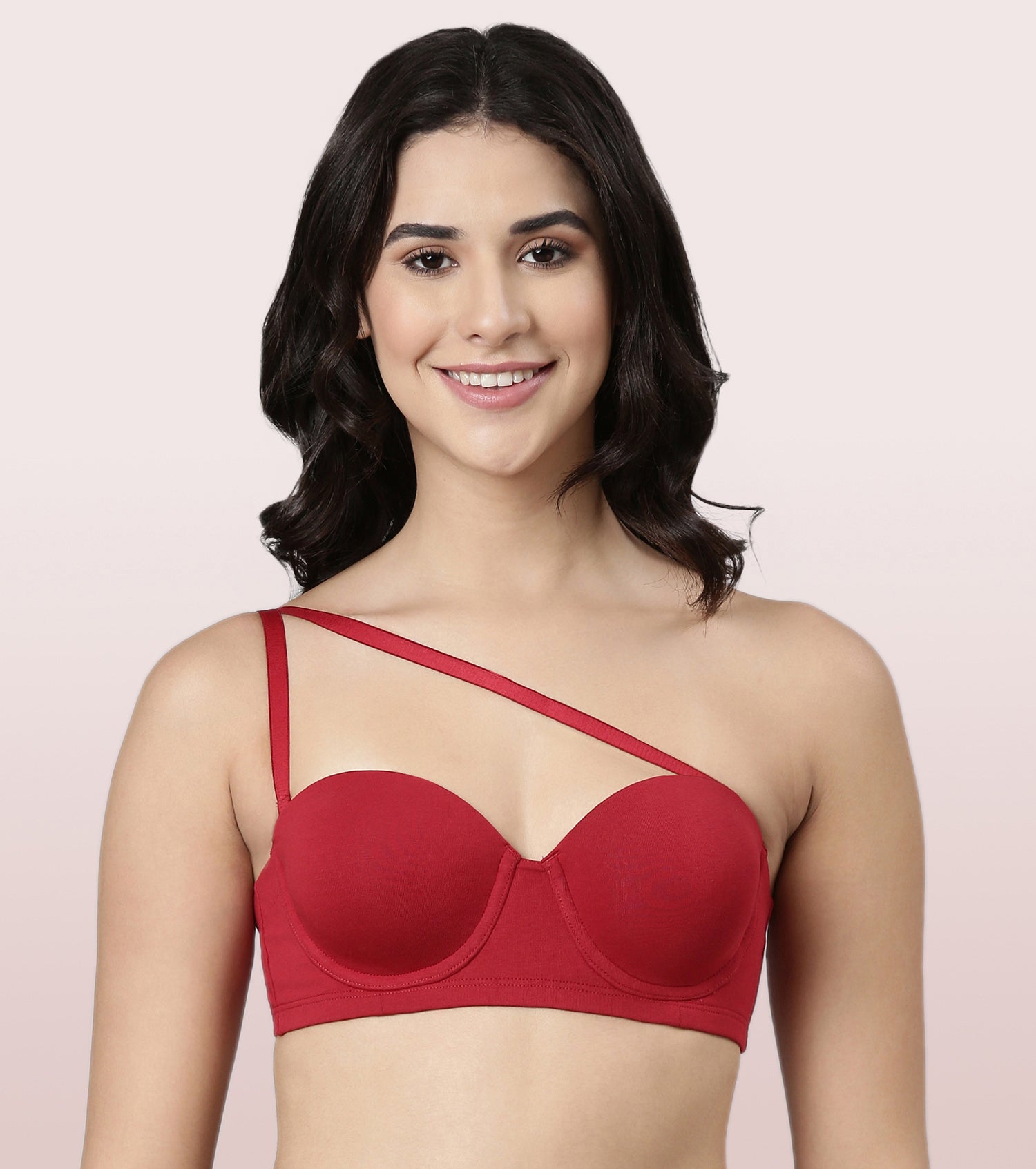 Enamor Multiway Bra For Women | High Coverage Cotton Strapless Bra For No Spill Coverage | A078Enamor Multiway Bra For Women | High Coverage Cotton Strapless Bra For No Spill Coverage | A078