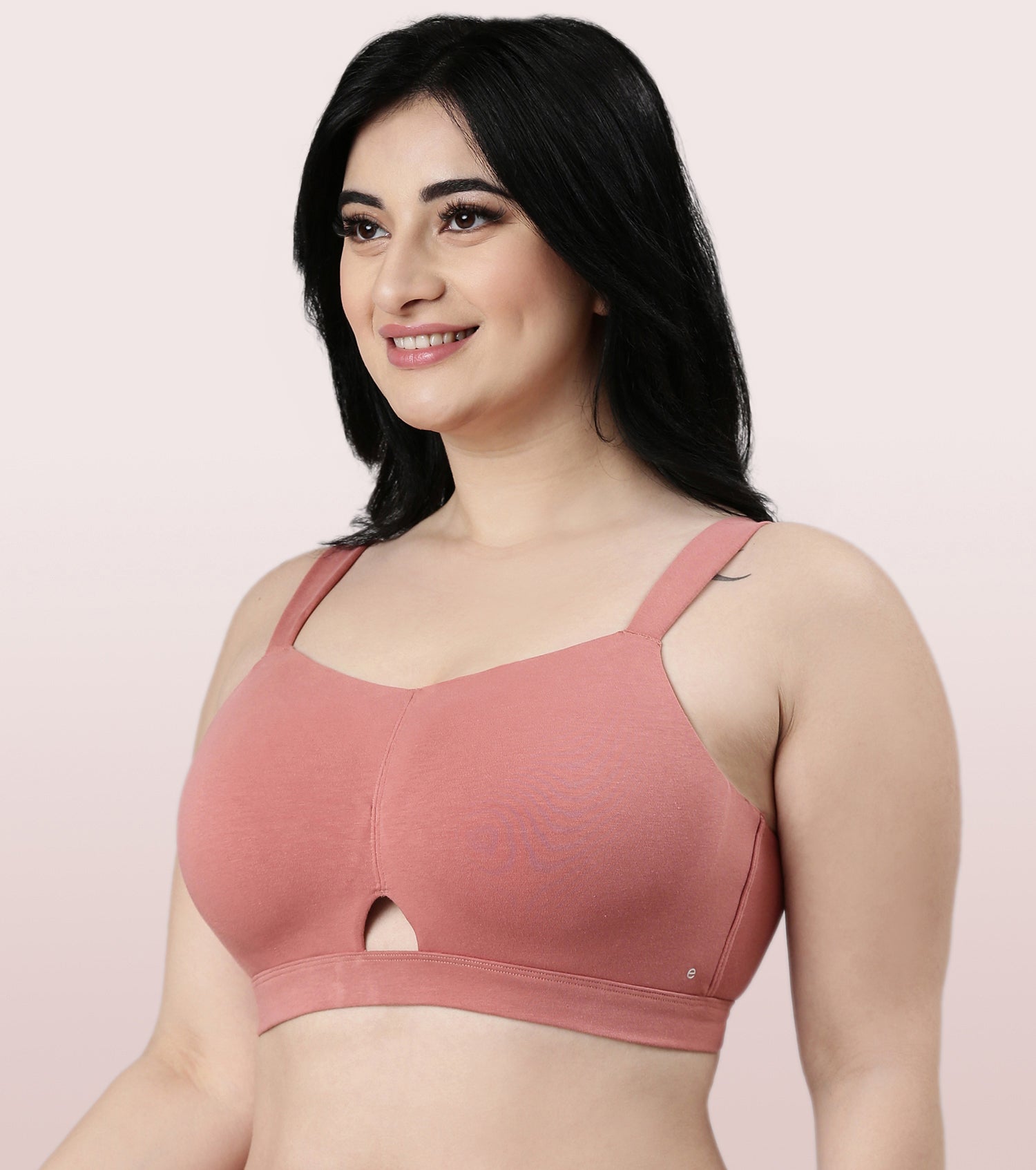 Enamor Cloud Soft Cotton Full Support Minimizer Bra | A064