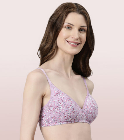 Enamor Perfect Coverage Supima Cotton T-Shirt Bra For Everyday Comfort - Padded, Non-Wired Bra & Medium Coverage Bra | A039