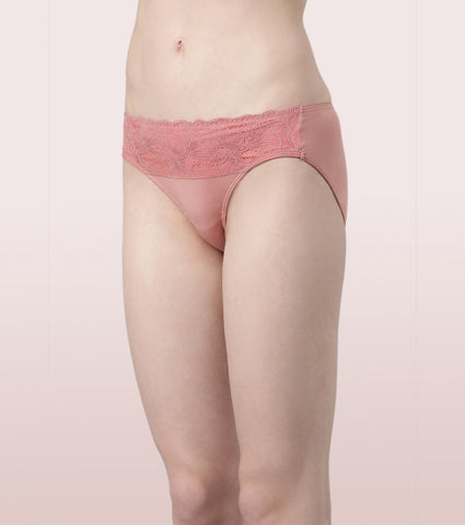Enamor Mid Waist Hipster Panty For Women | P116