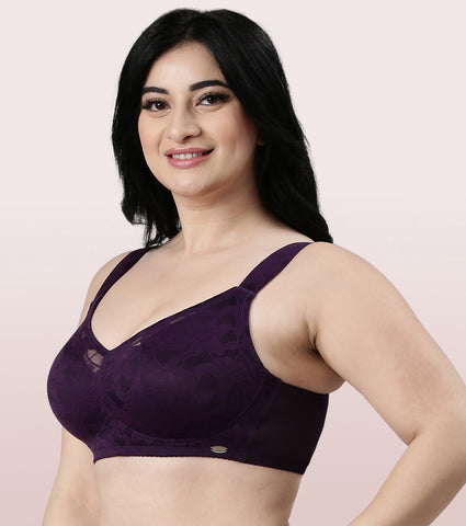 Enamor Super Support Bra With Smooth Curve Lift | F122