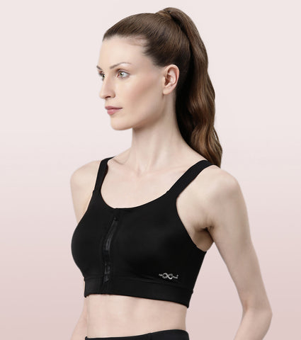 Enamor Front Open Bounce Control High Impact Sports Bra | SB29