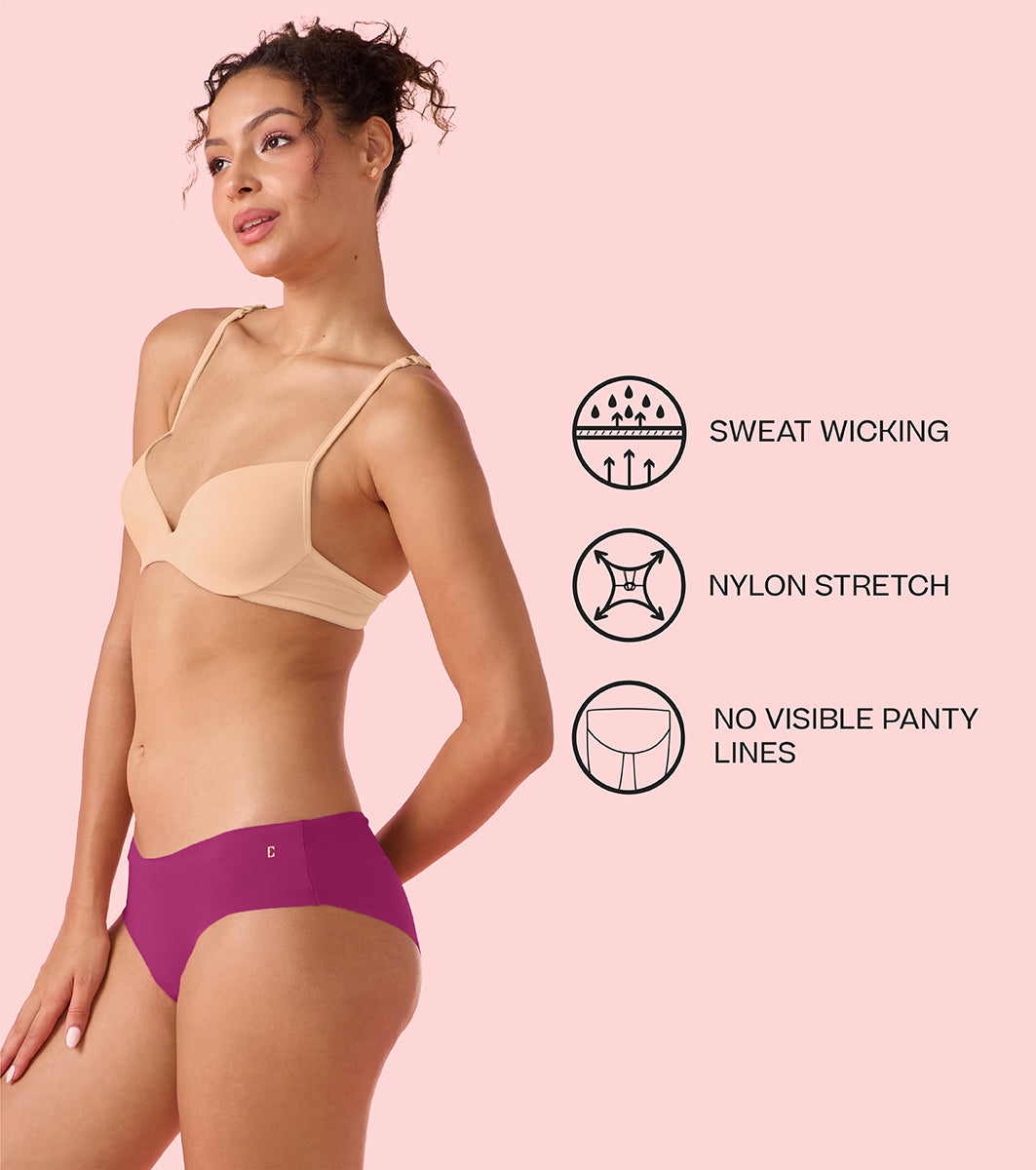 Enamor PB40 Innovations Invisi, All Day Comfort, Low Waist Bikini Pant