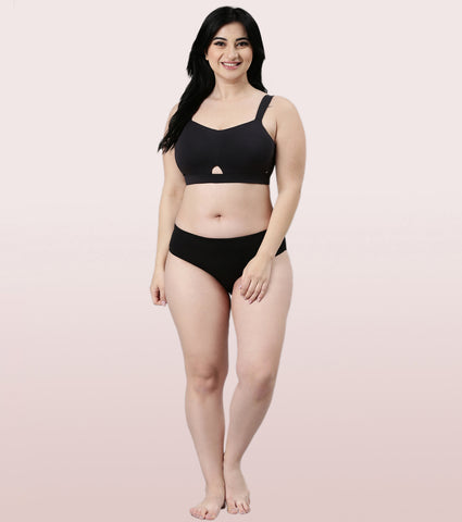 Enamor Cloud Soft Cotton Full Support Minimizer Bra | A064
