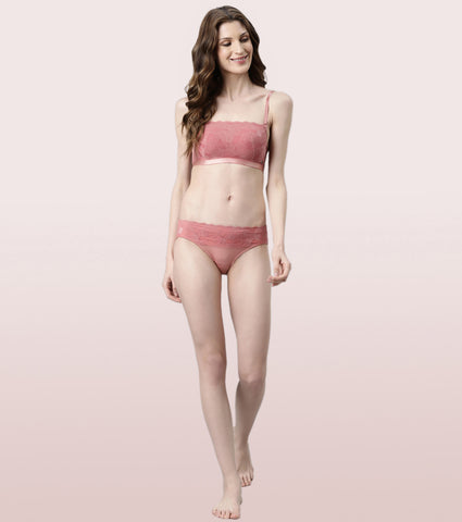 Enamor Mid Waist Hipster Panty For Women | P116