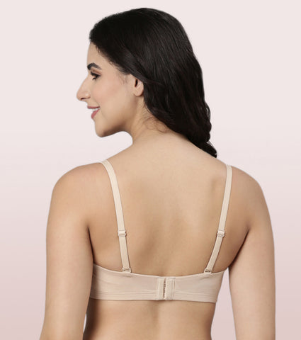 Enamor Multiway Bra For Women | High Coverage Cotton Strapless Bra For No Spill Coverage | A078Enamor Multiway Bra For Women | High Coverage Cotton Strapless Bra For No Spill Coverage | A078