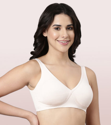 Enamor Ultimate Lounge Bamboo Pop-Up Bra For Women | Eco-Friendly Bamboo Fabric For All Day Freshness