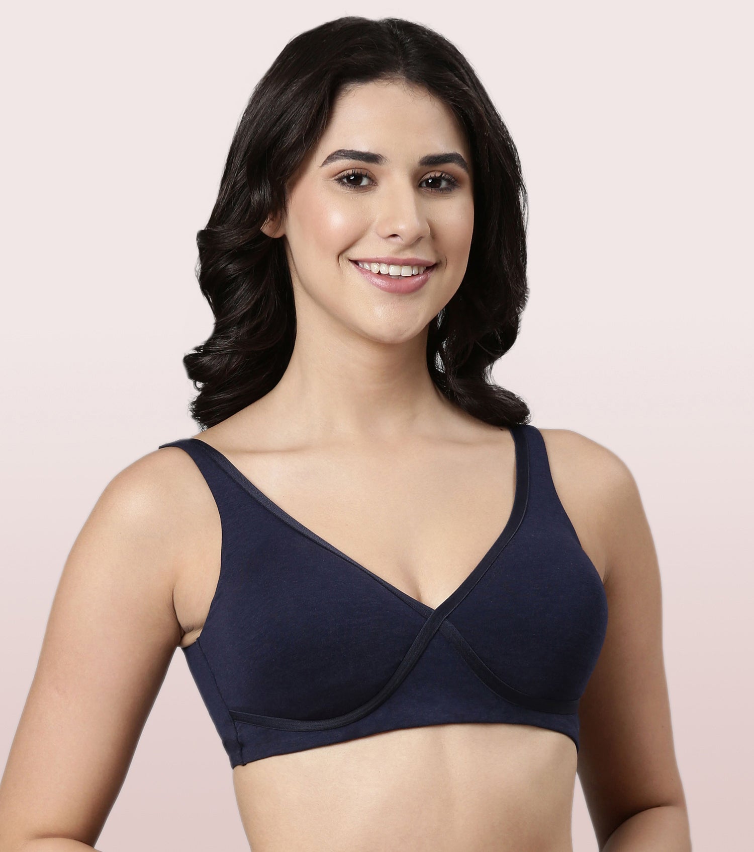 Enamor Ultimate Lounge Bamboo Pop-Up Bra For Women | Eco-Friendly Bamboo Fabric For All Day Freshness