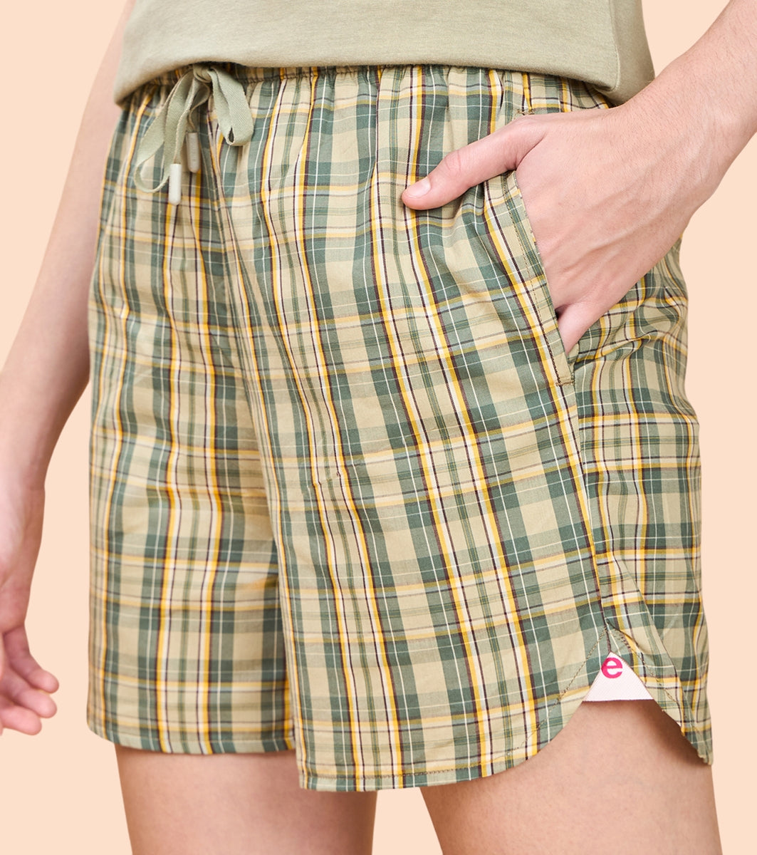 Enamor E7A1 Hangout Shorts
