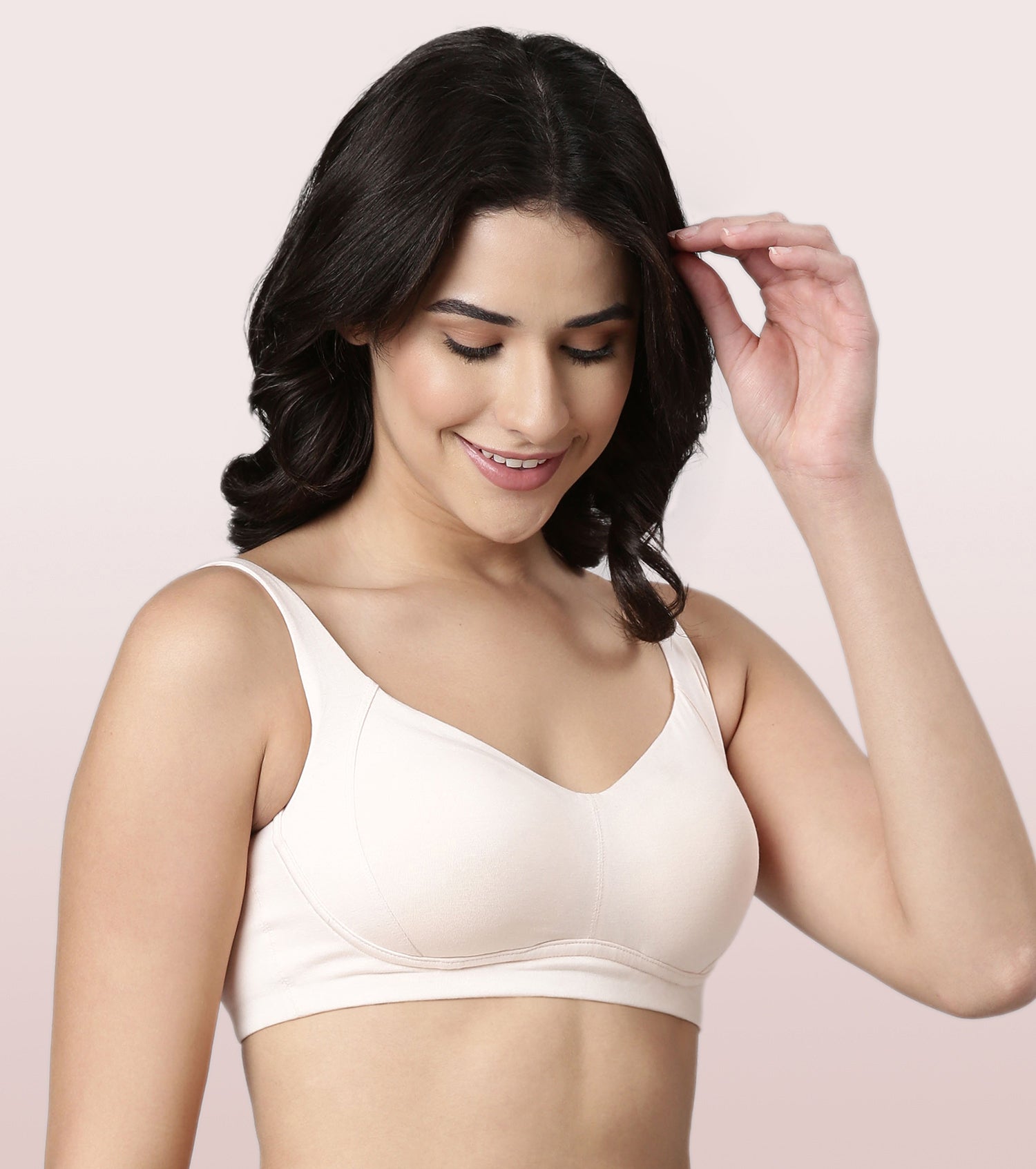 Enamor Innovative Bamboo Fabric Full Support Bra For Women | Eco-Friendly Bamboo Fabric For All Day Freshness