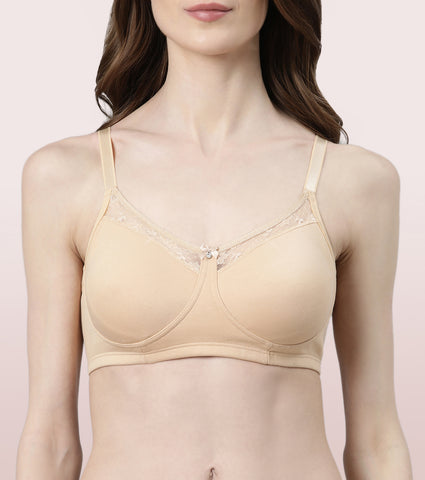 Enamor Durable Full Support Stay New Bra | A073