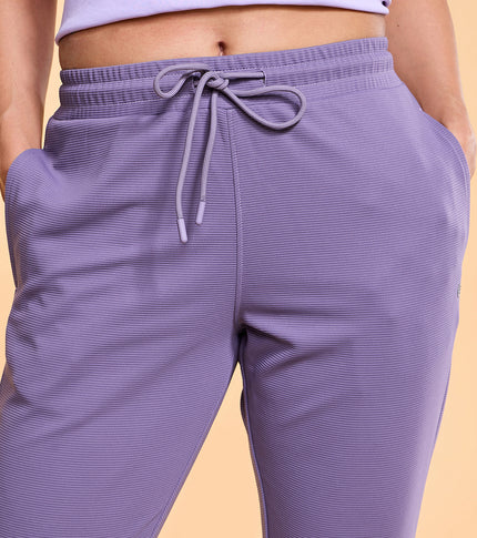 Enamor A406 High Waist Jogger - French Terry | Relaxed Fit, High Waist, Regular Length