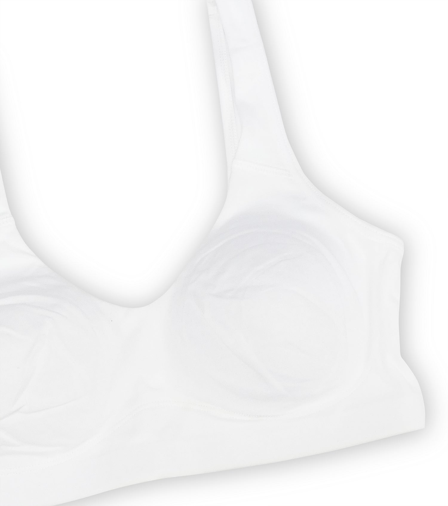 Enamor A106 Wirefree Full Coverage Cotton Lounge Pop-On Bra