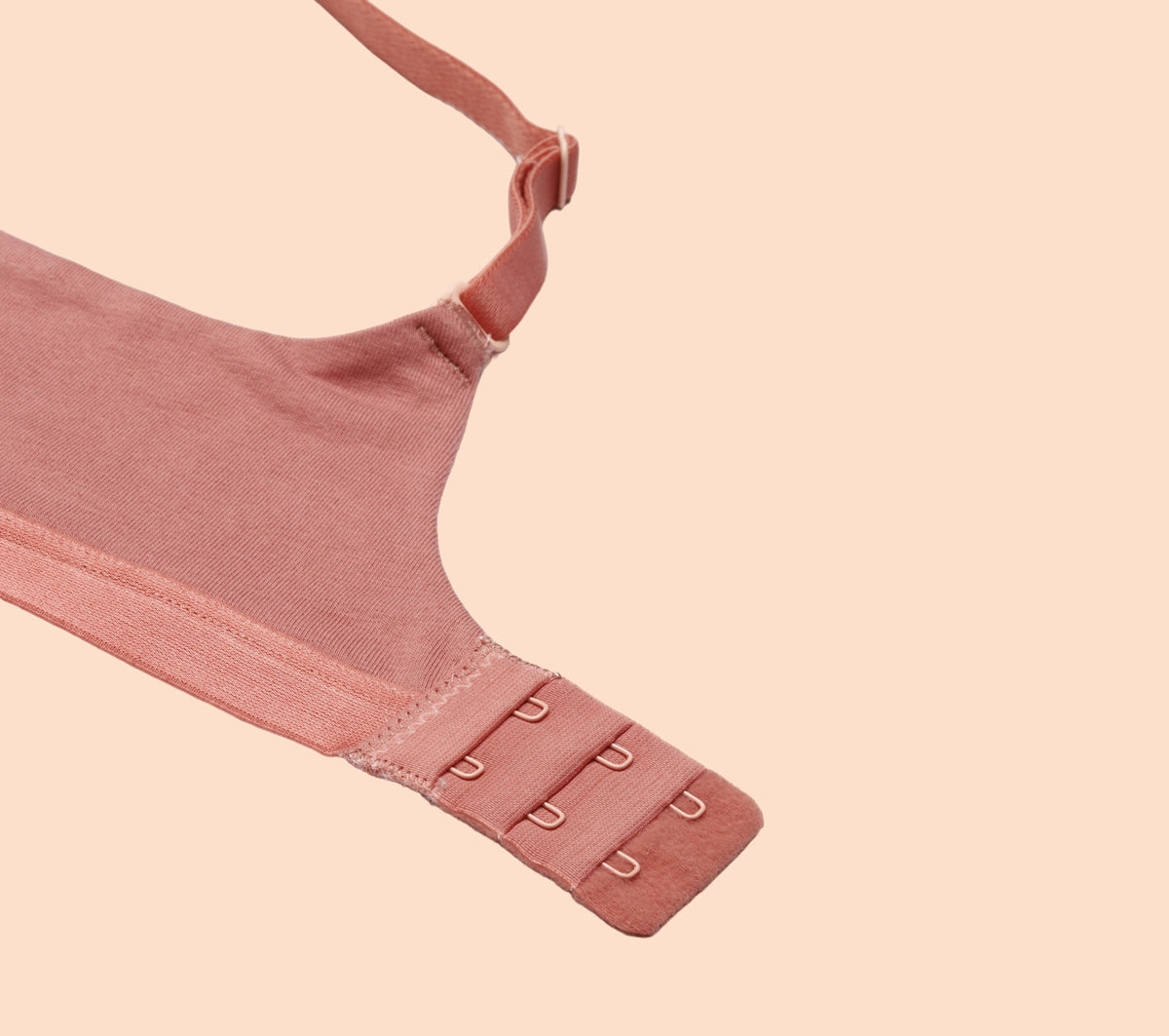 Enamor CloudSoft A032 Invisible Neckline Cotton T-shirt Bra for Women- Medium Coverage, Padded and Wirefree - Rosette