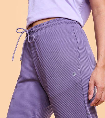Enamor A406 High Waist Jogger - French Terry | Relaxed Fit, High Waist, Regular Length