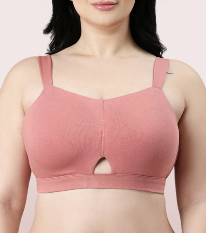 Enamor Cloud Soft Cotton Full Support Minimizer Bra | A064