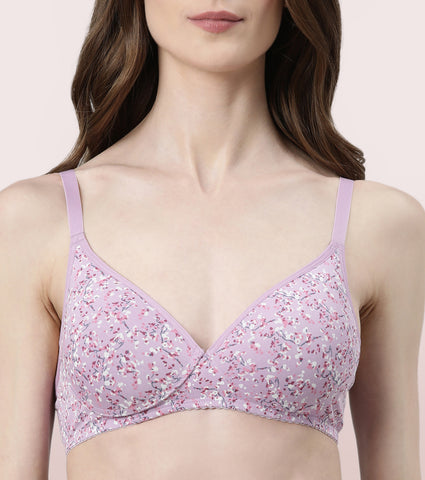 Enamor A039 Perfect Coverage T-Shirt Bra - Cotton Padded Wirefree Medium  Coverage - Price History