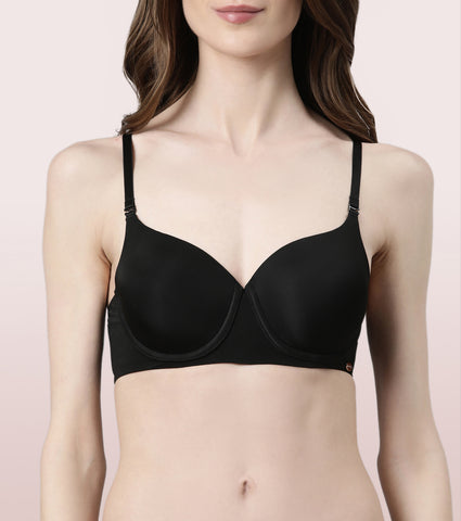 Enamor Ecolite Crush Proof Cups T-Shirt Bra | F057