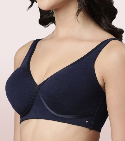 Enamor Ultimate Lounge Bamboo Pop-Up Bra For Women | Eco-Friendly Bamboo Fabric For All Day Freshness