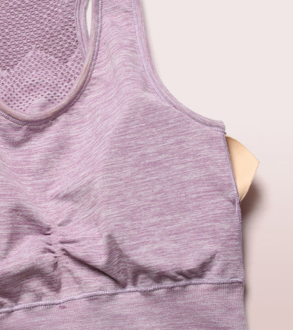 Enamor Medium Support Sports Bra | Held-in-fit Seamless Bra With Perforation For Ventilation For Women | A203