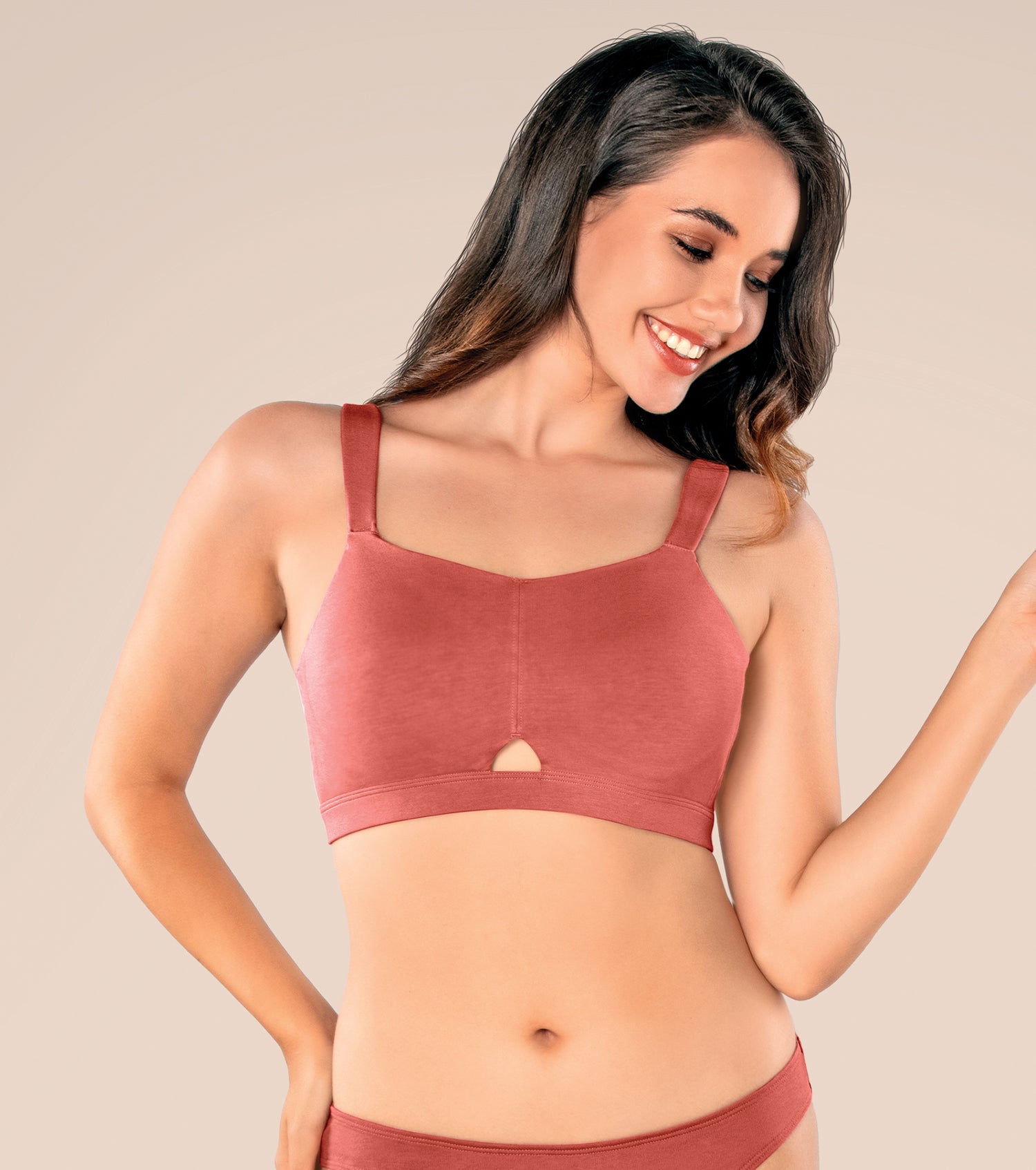 Enamor Cloud Soft A064 Cotton Full Support Minimizer Bra for Women -Padded ,Wirefree and  Full Coverage