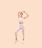 Enamor A607 Printed Legging - High-Waisted 7/8 Length Dry Fit Leggings with Stylish Prints