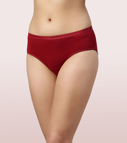 Hipster Panty | Full Coverage & Mid Waist -Assorted-Pack Of 5-Colors And Print May Vary