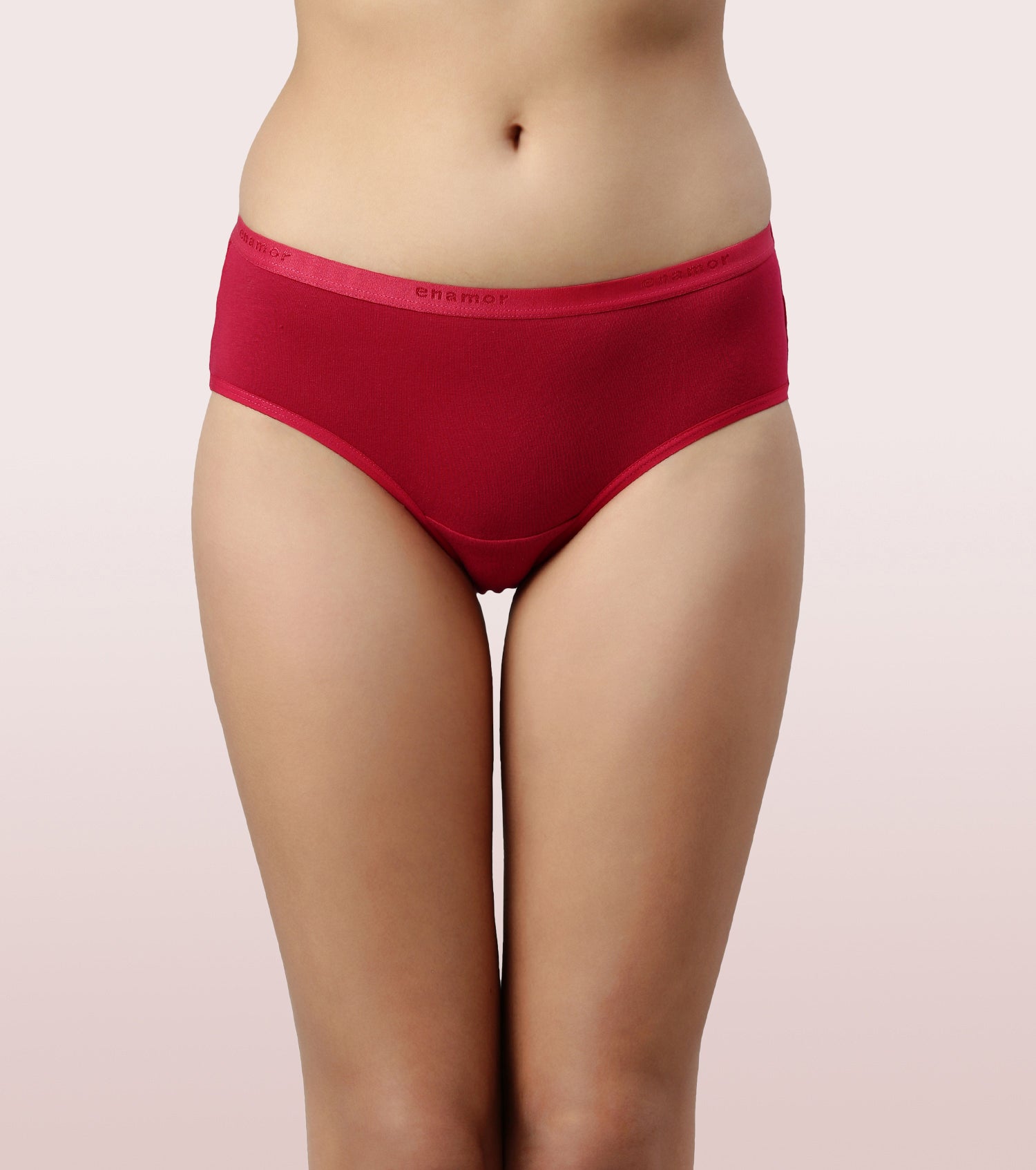 Hipster Panty | Full Coverage & Mid Waist -Assorted-Pack Of 5-Colors And Print May Vary