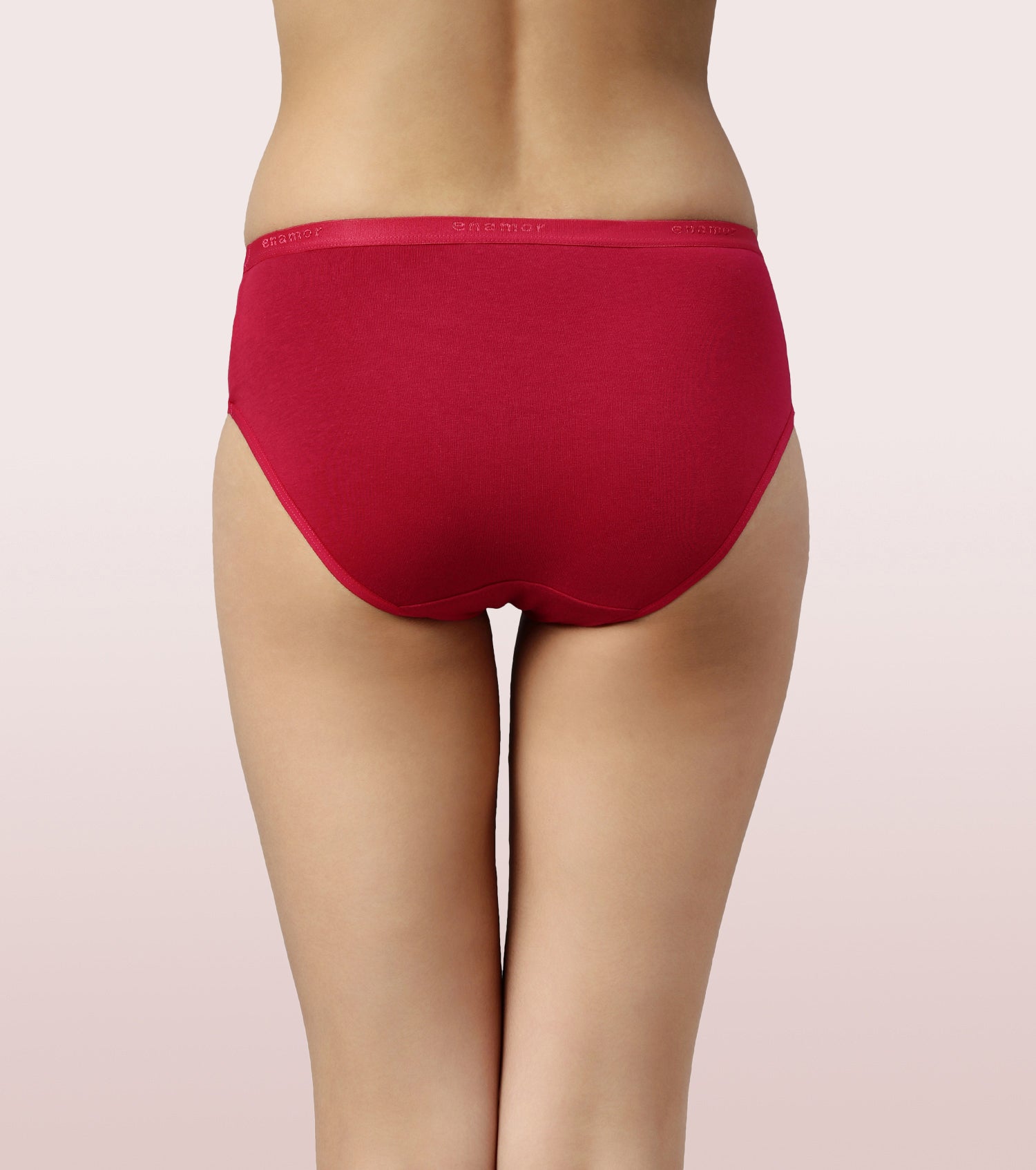 Hipster Panty  Full Coverage & Mid Waist -Assorted-Pack Of 5-Colors A –  Enamor