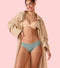 Enamor PB40 Innovations Invisi, All Day Comfort, Low Waist Bikini Panty for Women - No Visible Panty Lines, Sweat wicking, Free Cut, Regular Coverage -  Pack of 1 (Jadeite)