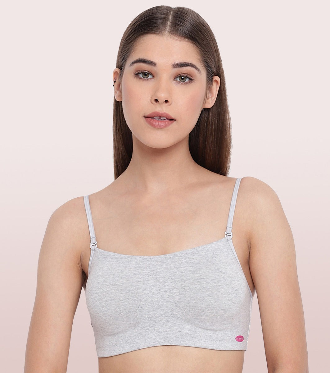 Full Coverage Non-Padded Wirefree Comfort Cami Detachable Bra