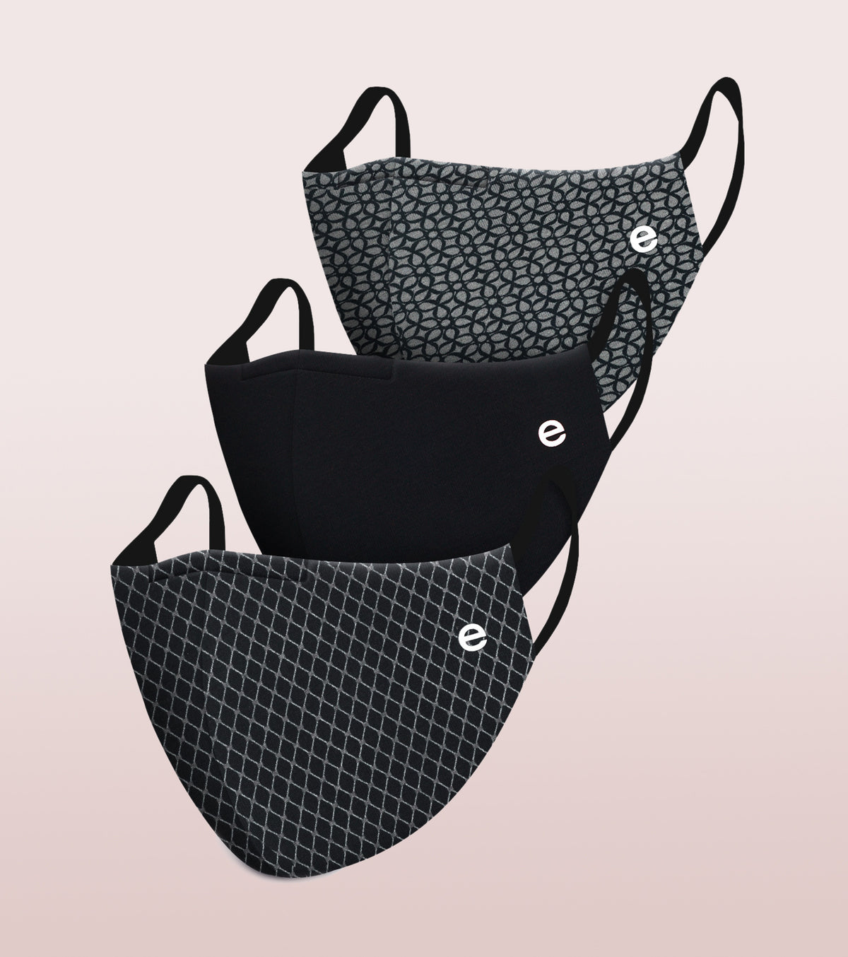 SMART MASK : 3 Layer Cotton Jersey Outdoor Mask