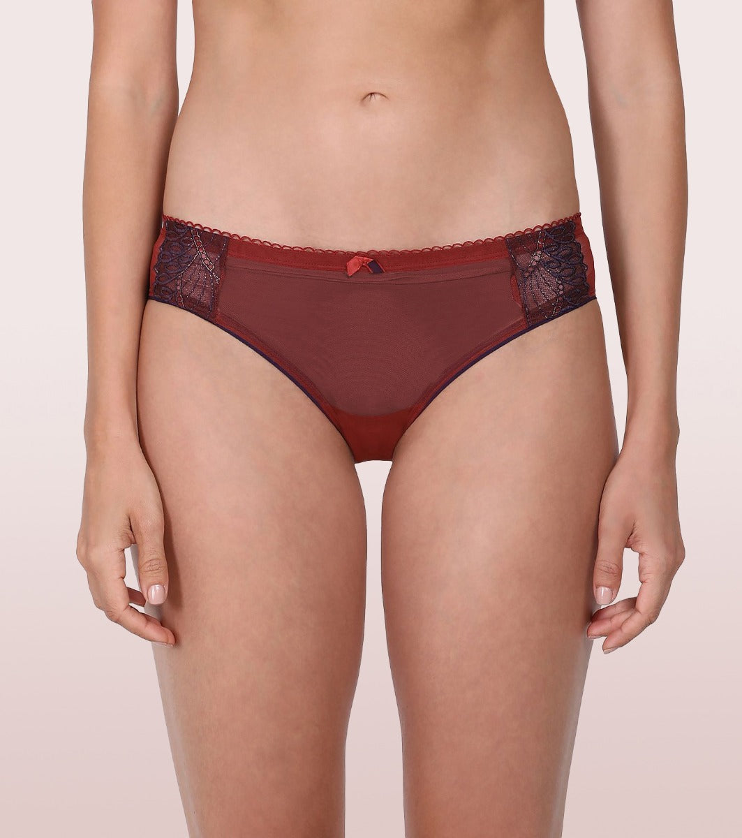 Low Waist Hipster Co-ordinate Lace Panty