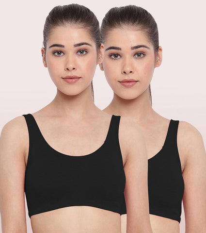 Low Impact Cotton Bra